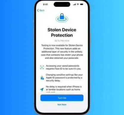 微山苹果授权维修店分享被盗设备保护功能开启方法 