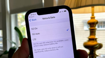 微山苹果手机维修分享iPhone 12如何打开或关闭5G网络 