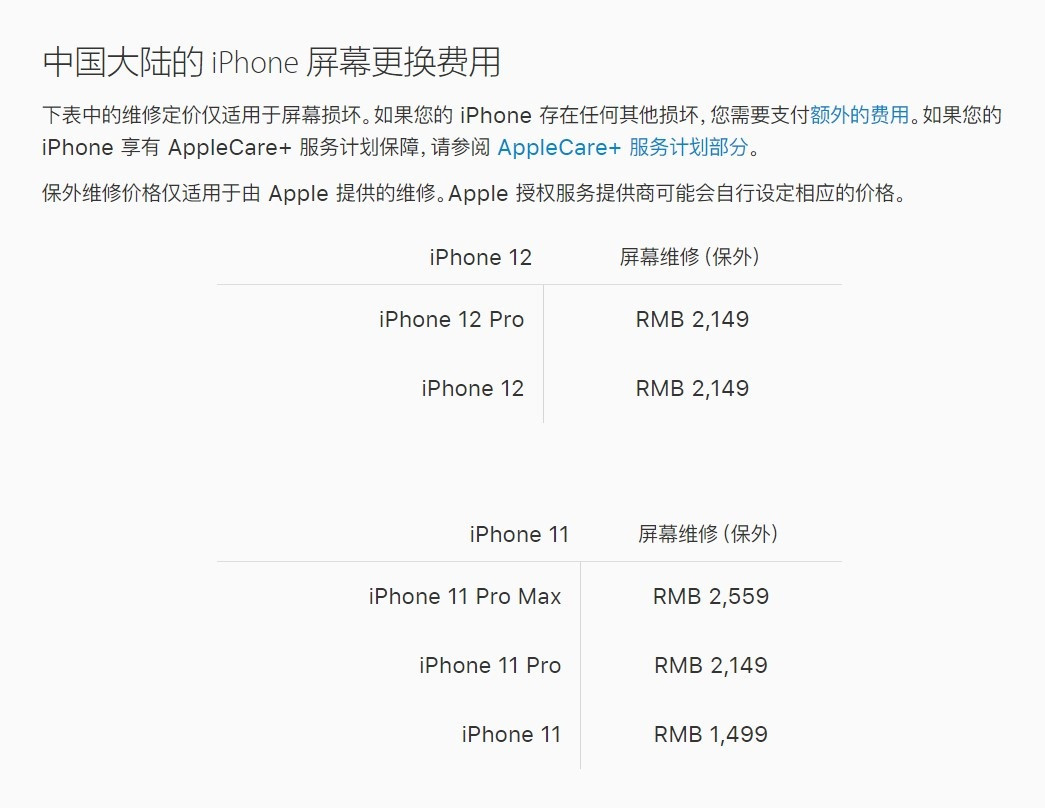 微山苹果手机维修分享iPhone 12/12 Pro 更换屏幕多少钱 