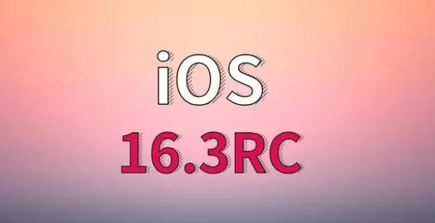 微山苹果手机维修分享iOS 16.3 RC版升级_iOS 16.3 RC版一键刷机教程 